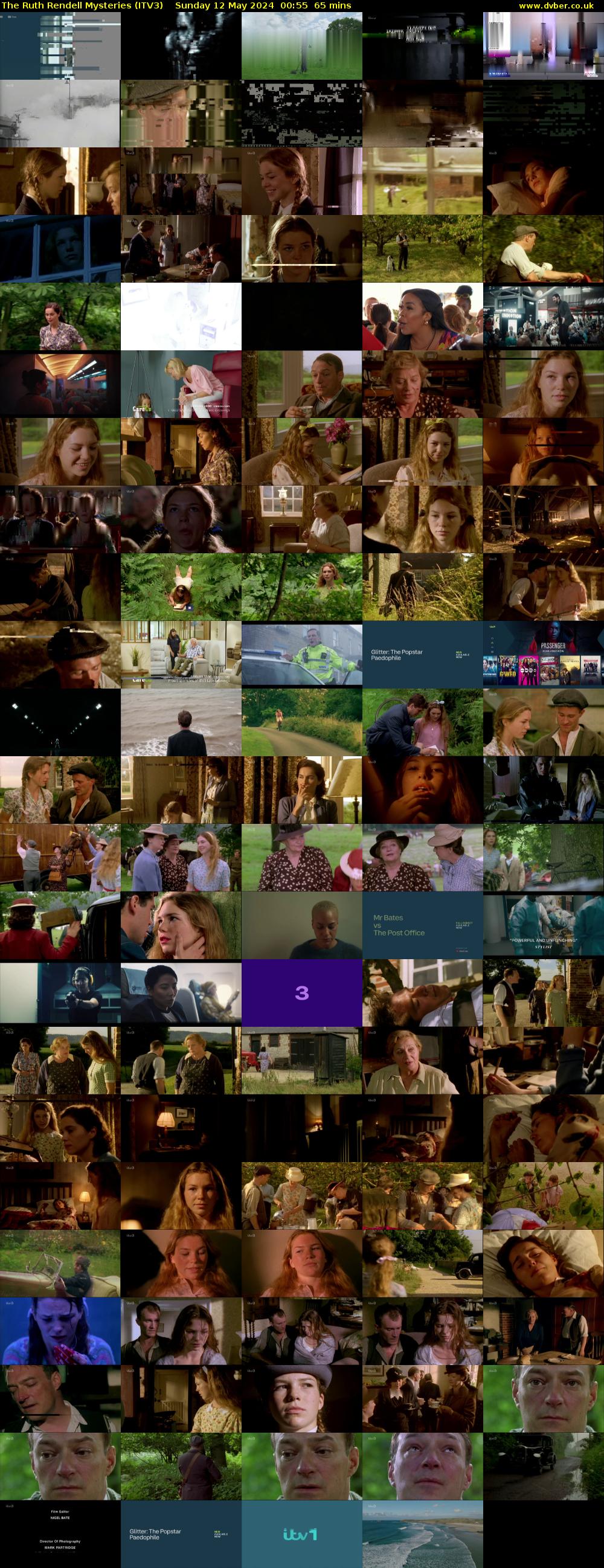 The Ruth Rendell Mysteries (ITV3) Sunday 12 May 2024 00:55 - 02:00