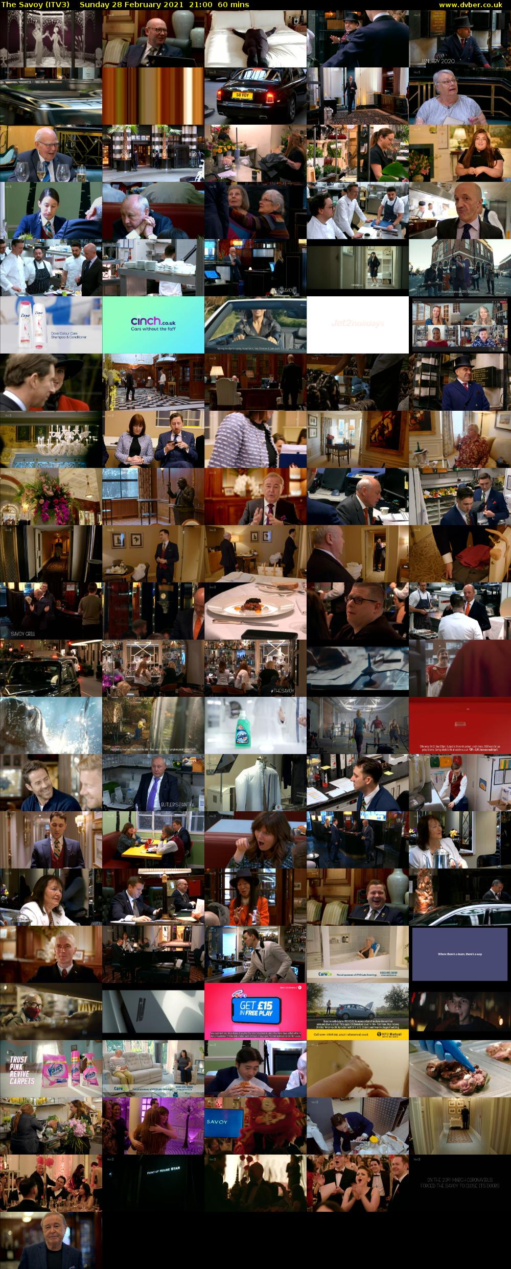 The Savoy (ITV3) Sunday 28 February 2021 21:00 - 22:00