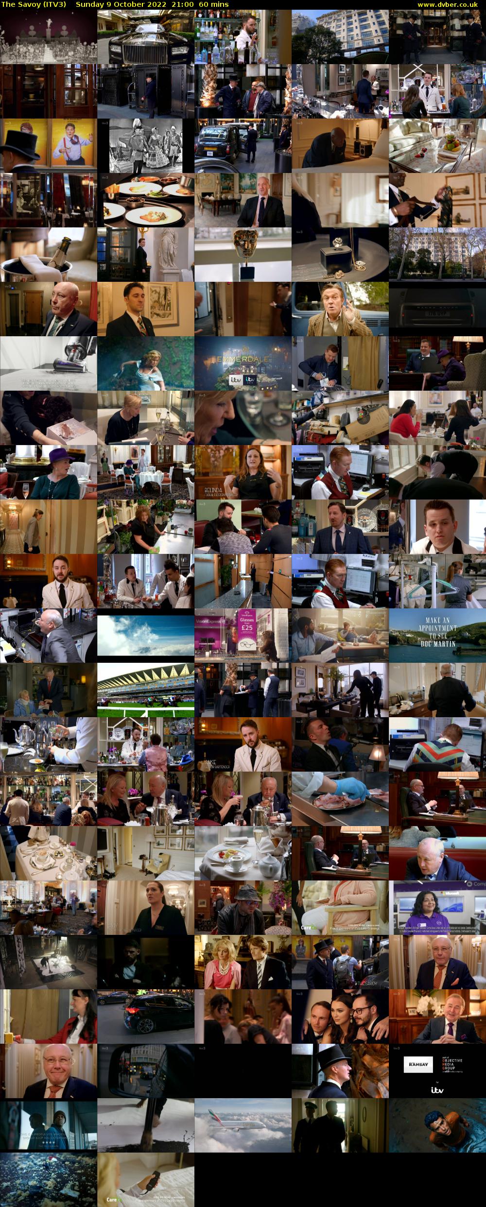 The Savoy (ITV3) Sunday 9 October 2022 21:00 - 22:00
