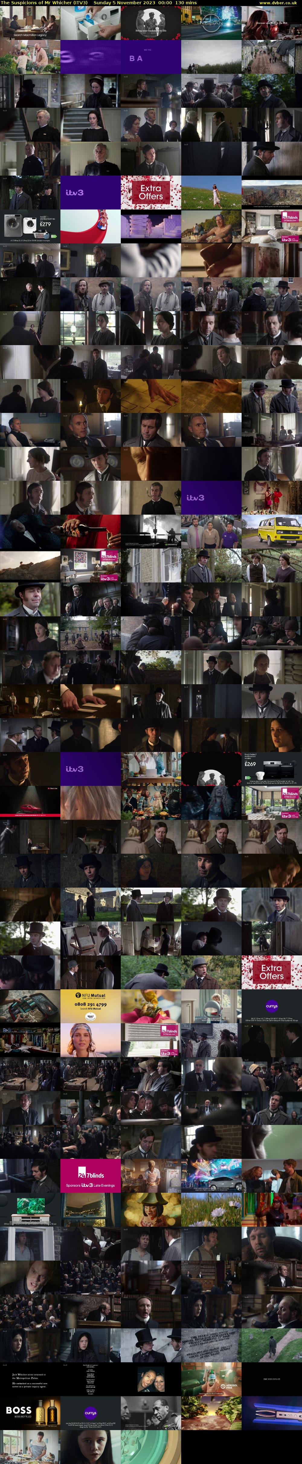 The Suspicions of Mr Whicher (ITV3) Sunday 5 November 2023 00:00 - 02:10