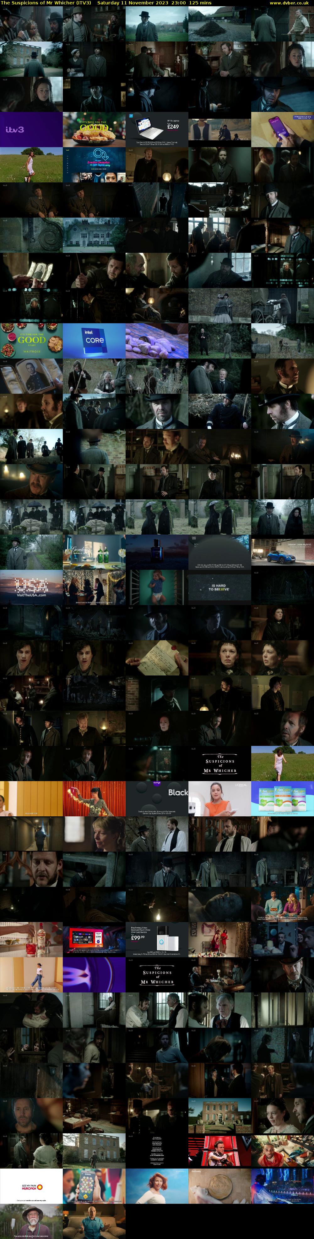 The Suspicions of Mr Whicher (ITV3) Saturday 11 November 2023 23:00 - 01:05