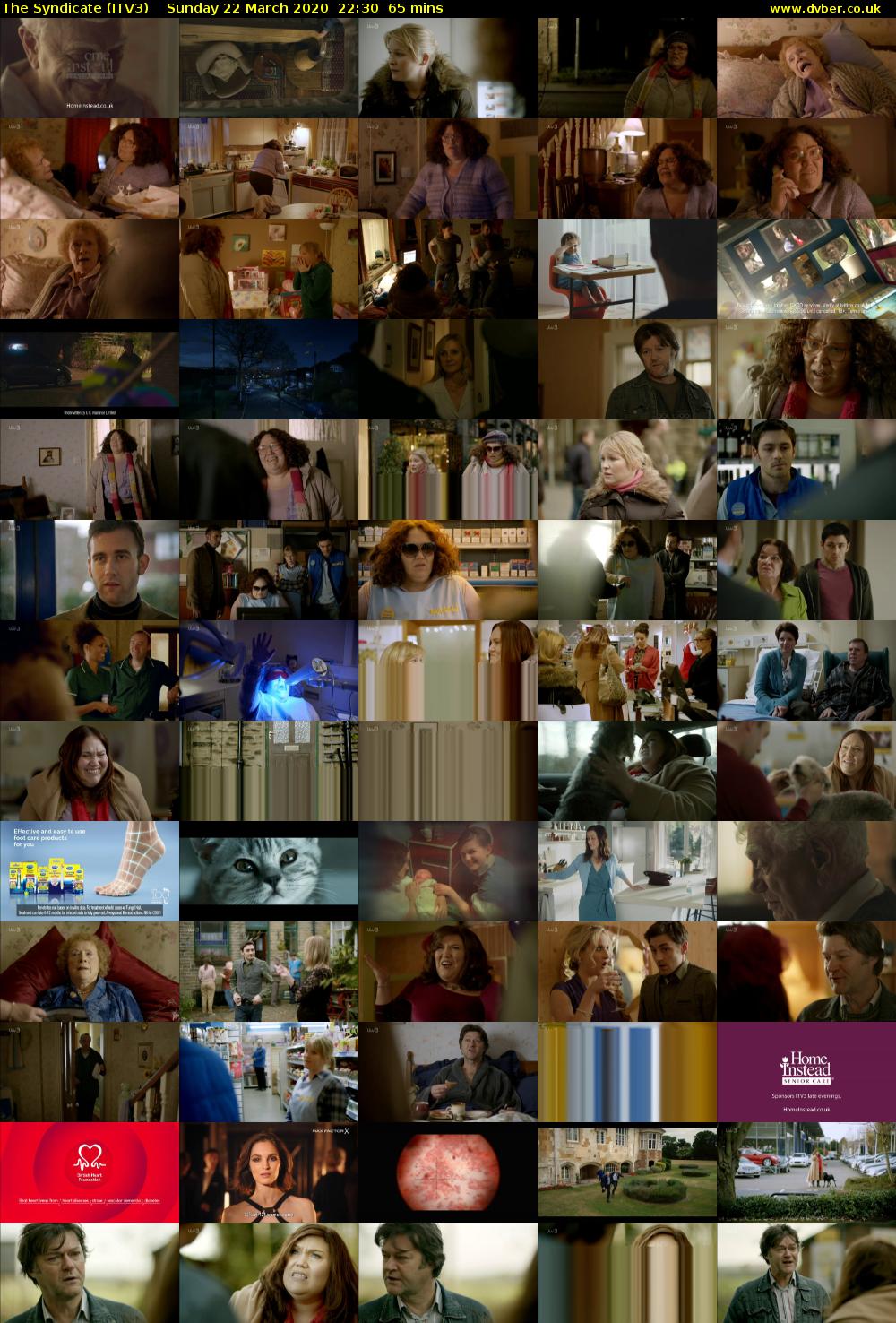 The Syndicate (ITV3) Sunday 22 March 2020 22:30 - 23:35