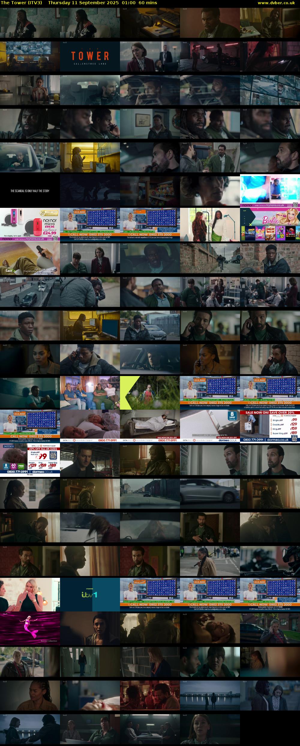 The Tower (ITV3) Thursday 11 September 2025 01:00 - 02:00