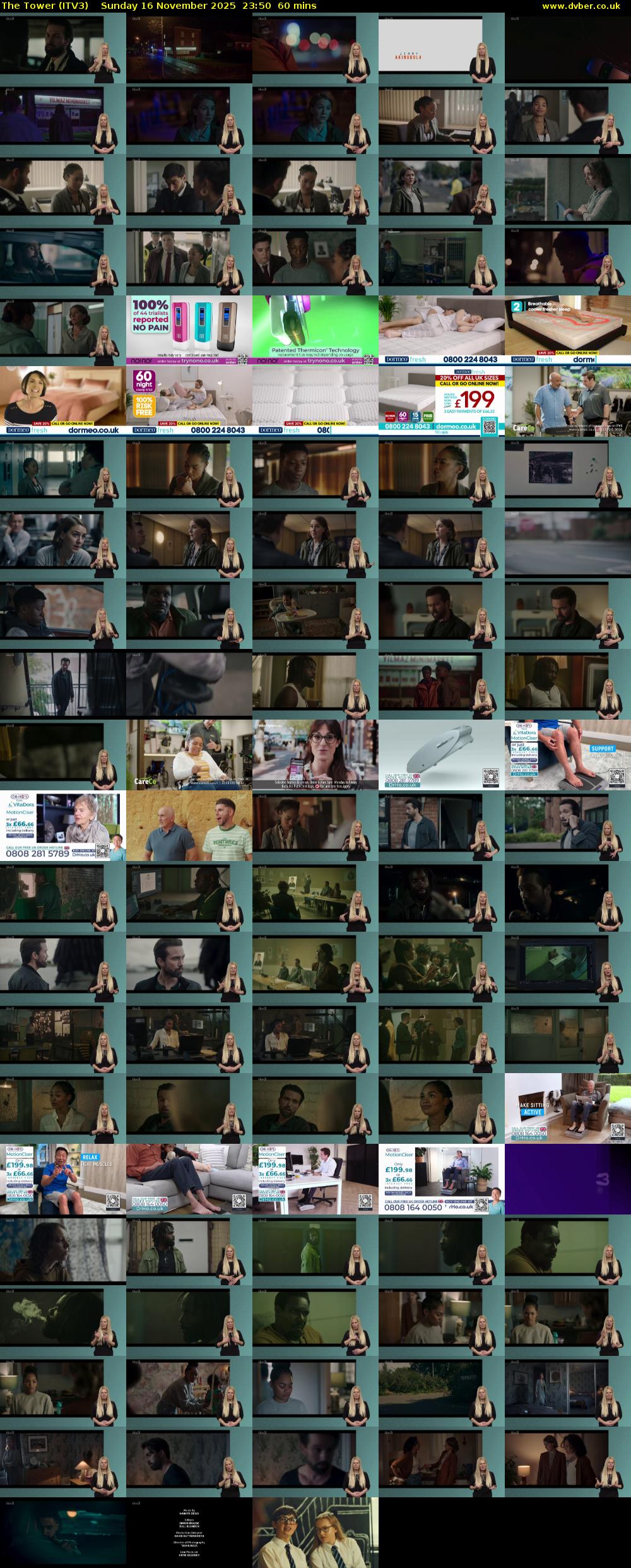 The Tower (ITV3) Sunday 16 November 2025 23:50 - 00:50
