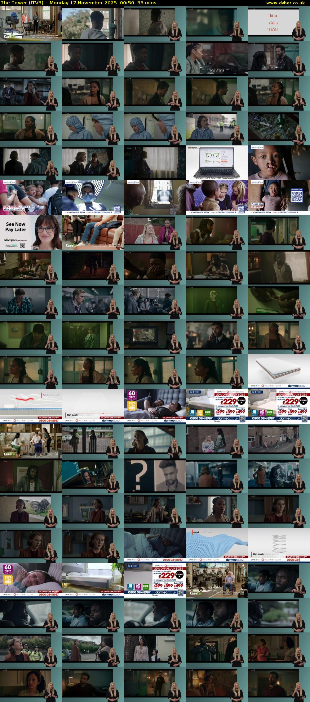 The Tower (ITV3) Monday 17 November 2025 00:50 - 01:45