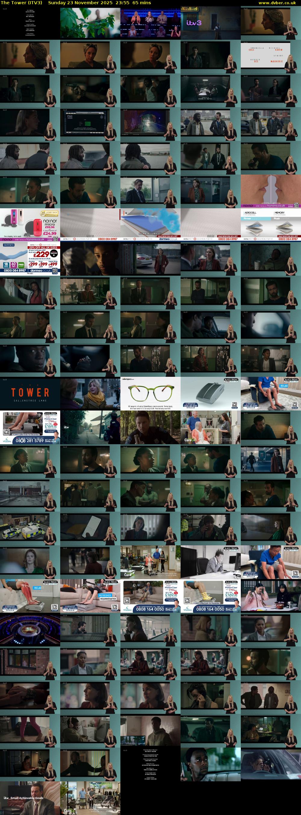 The Tower (ITV3) Sunday 23 November 2025 23:55 - 01:00