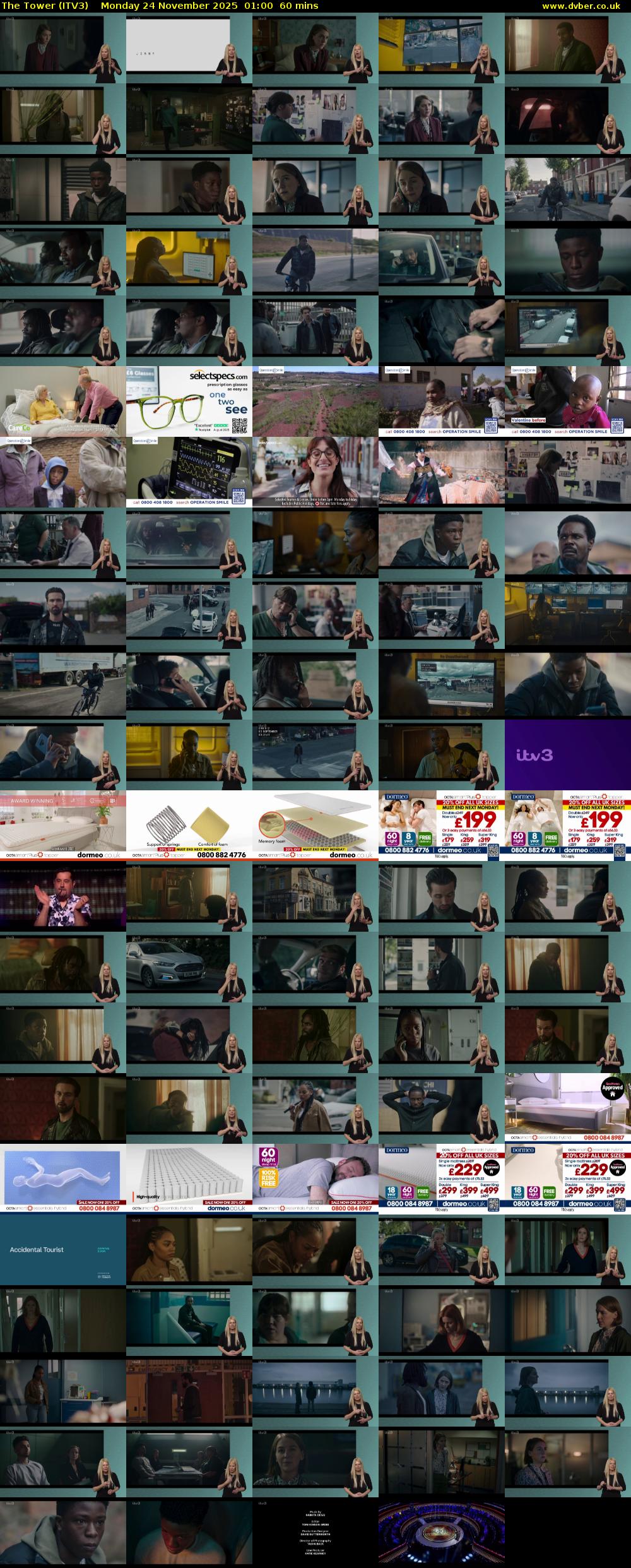 The Tower (ITV3) Monday 24 November 2025 01:00 - 02:00