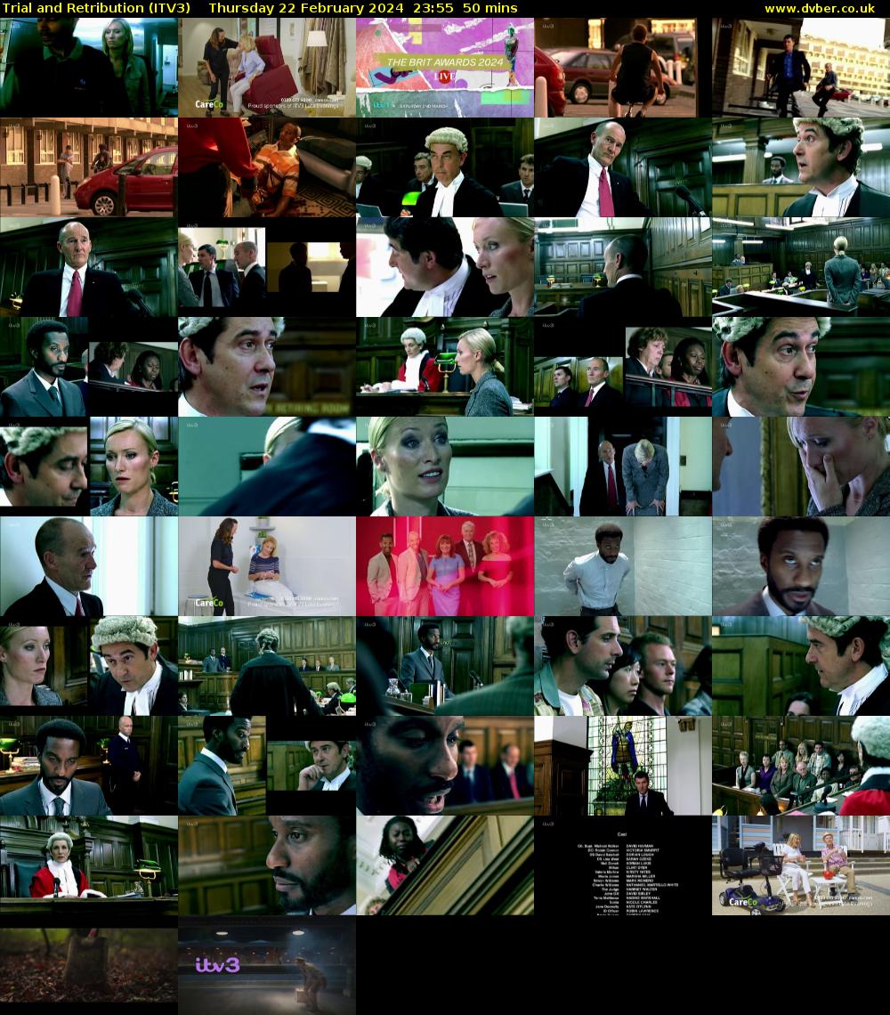 Trial and Retribution (ITV3) Thursday 22 February 2024 23:55 - 00:45