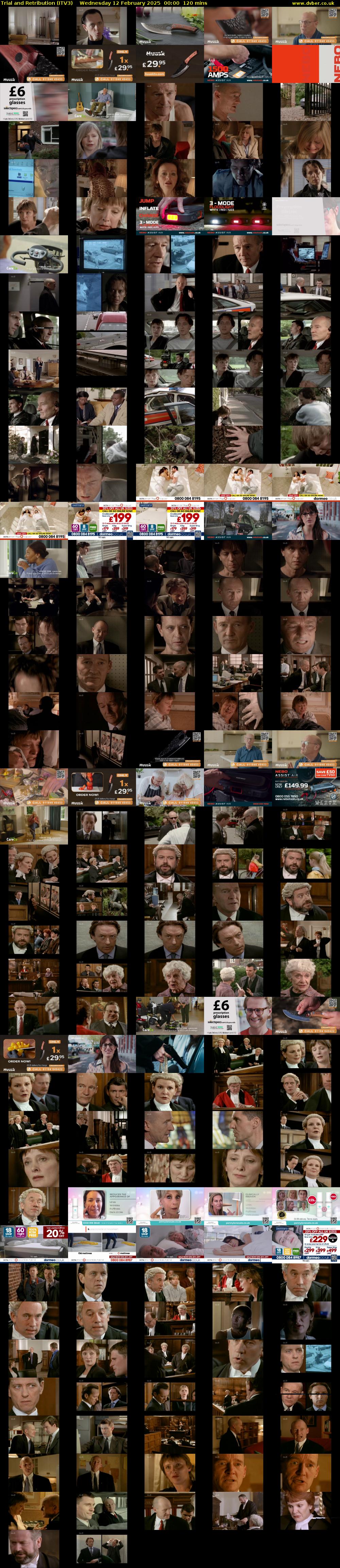 Trial and Retribution (ITV3) Wednesday 12 February 2025 00:00 - 02:00