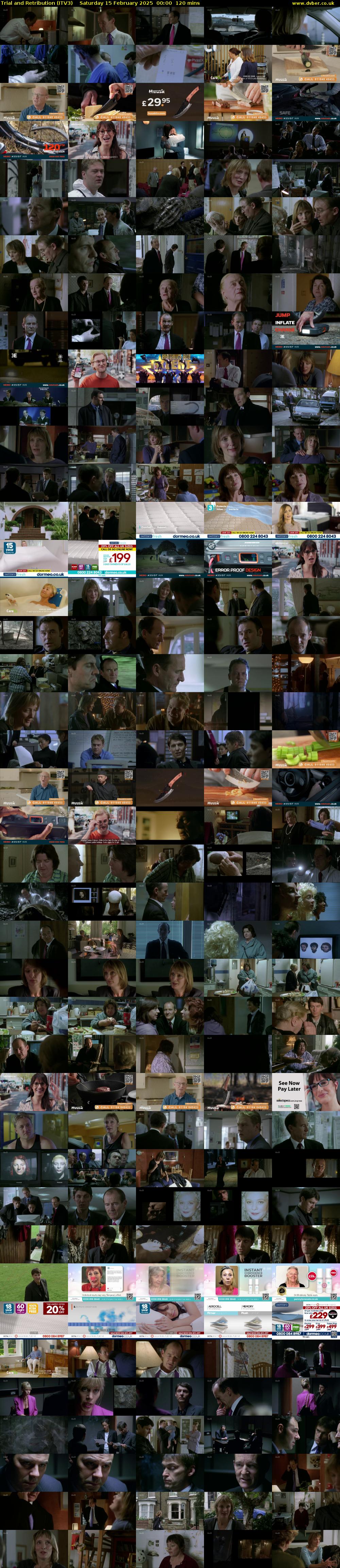 Trial and Retribution (ITV3) Saturday 15 February 2025 00:00 - 02:00