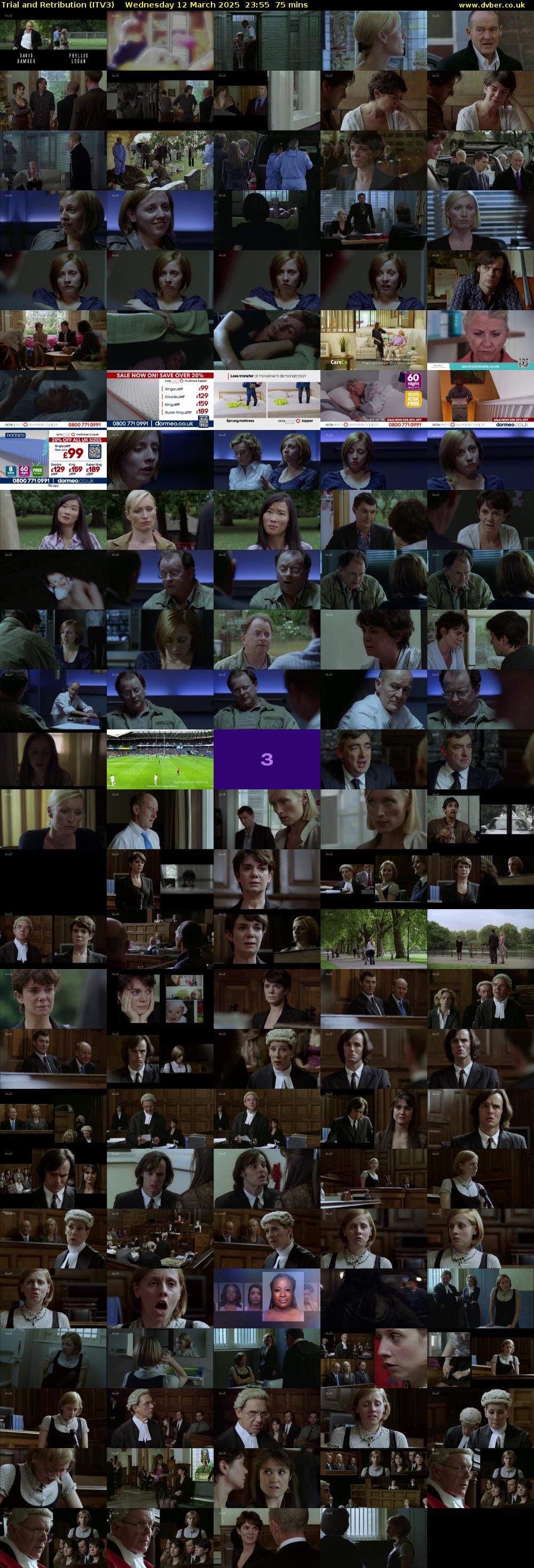 Trial and Retribution (ITV3) Wednesday 12 March 2025 23:55 - 01:10
