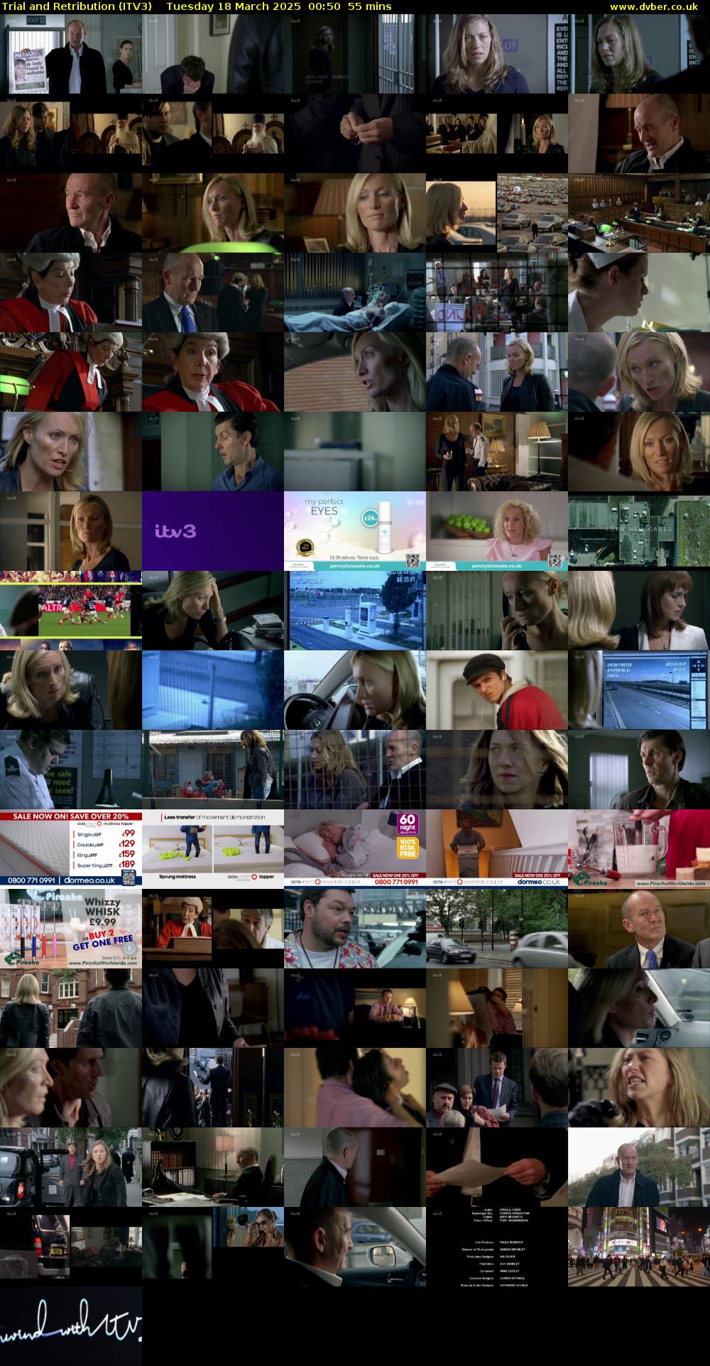 Trial and Retribution (ITV3) Tuesday 18 March 2025 00:50 - 01:45