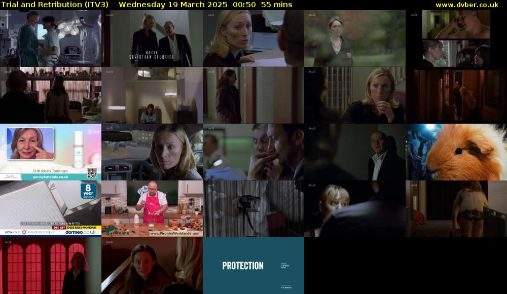Trial and Retribution (ITV3) Wednesday 19 March 2025 00:50 - 01:45