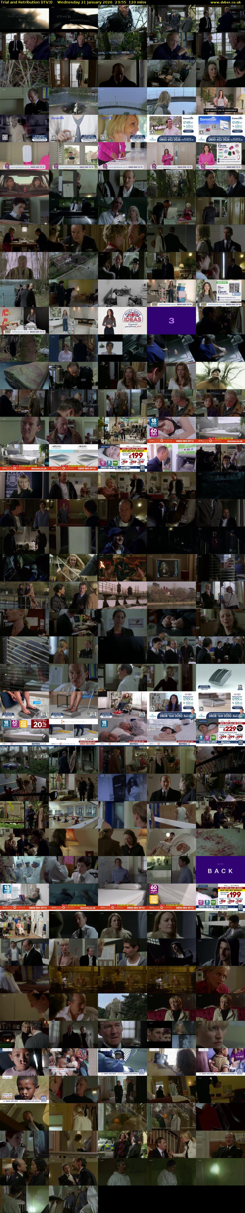 Trial and Retribution (ITV3) Wednesday 21 January 2026 23:55 - 01:55