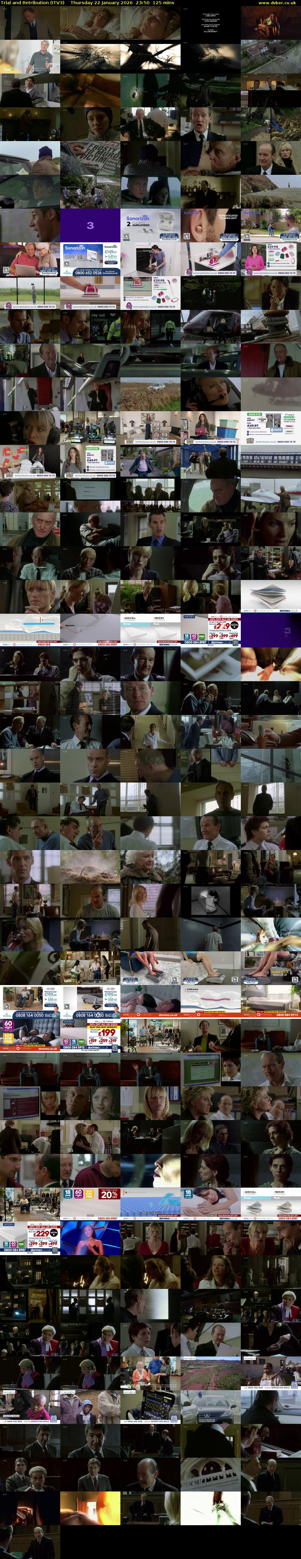 Trial and Retribution (ITV3) Thursday 22 January 2026 23:50 - 01:55