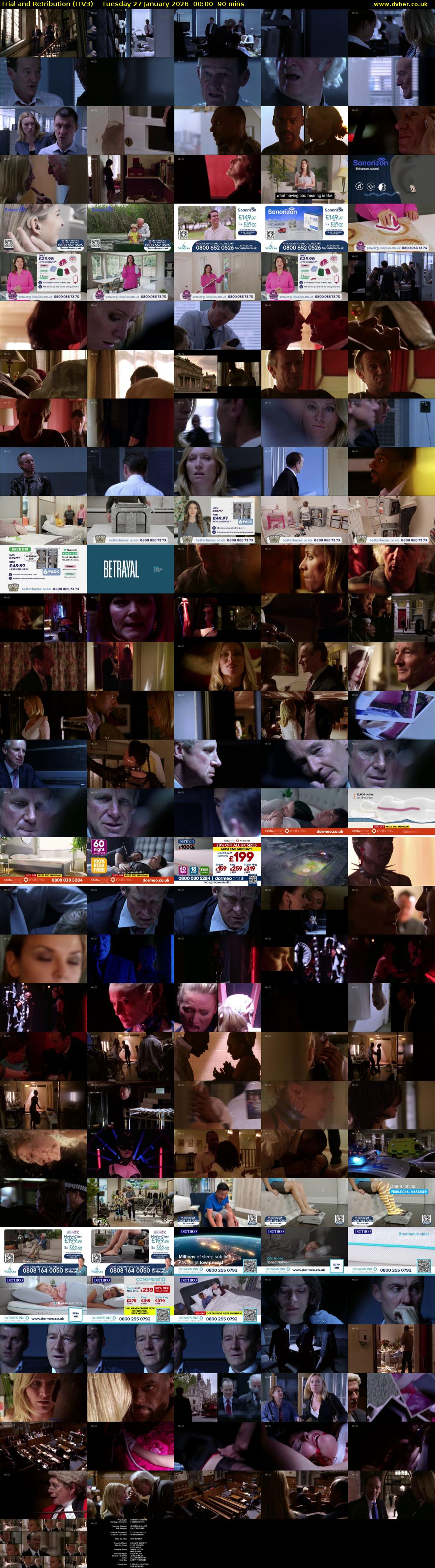 Trial and Retribution (ITV3) Tuesday 27 January 2026 00:00 - 01:30