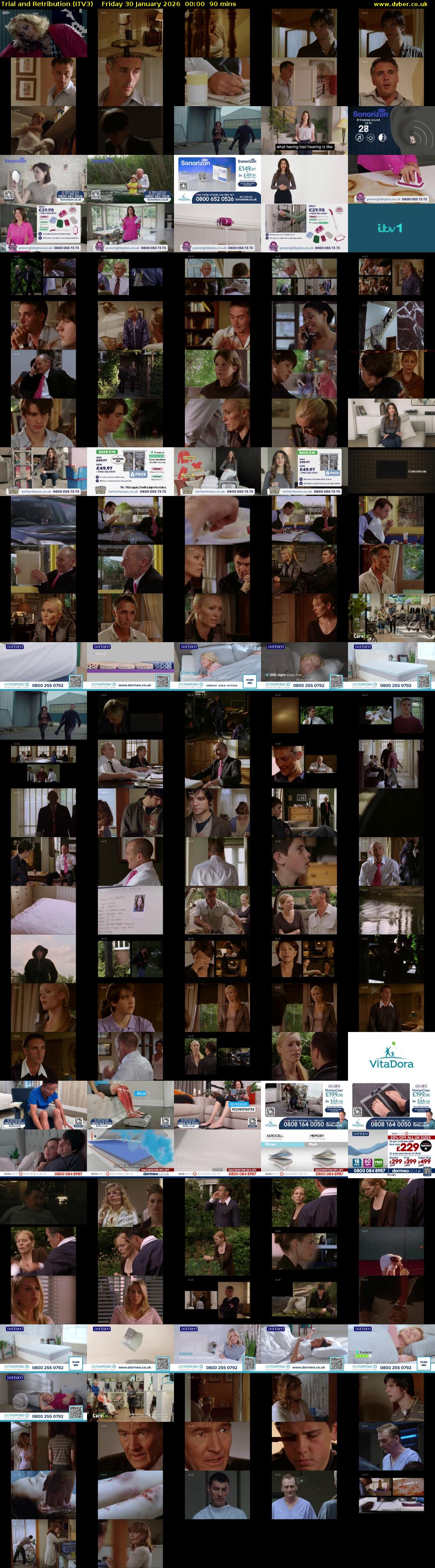 Trial and Retribution (ITV3) Friday 30 January 2026 00:00 - 01:30