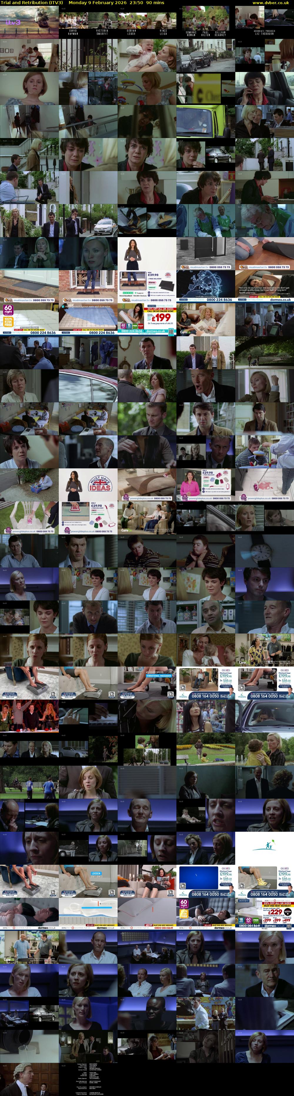 Trial and Retribution (ITV3) Monday 9 February 2026 23:50 - 01:20