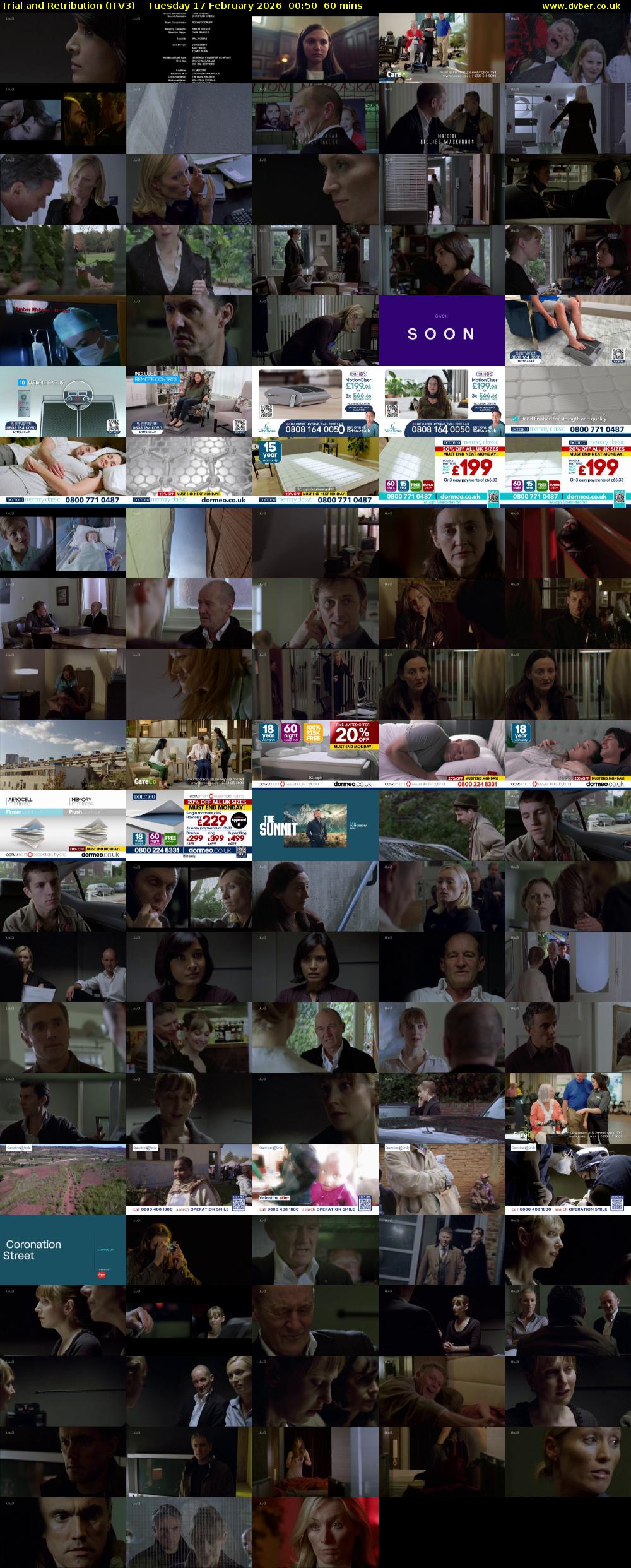 Trial and Retribution (ITV3) Tuesday 17 February 2026 00:50 - 01:50