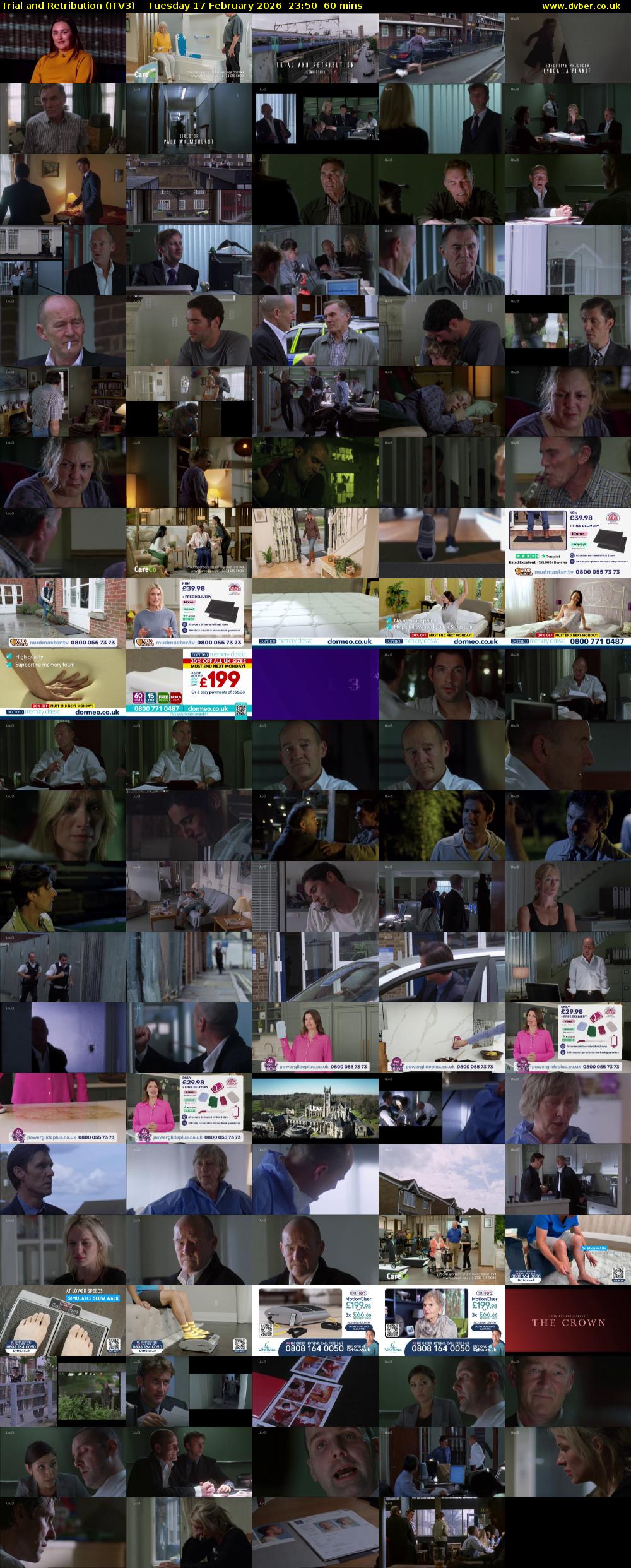 Trial and Retribution (ITV3) Tuesday 17 February 2026 23:50 - 00:50