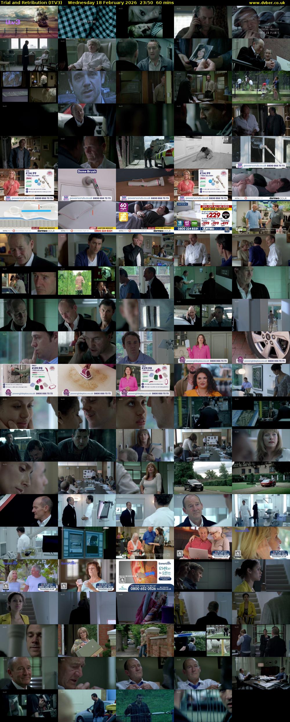 Trial and Retribution (ITV3) Wednesday 18 February 2026 23:50 - 00:50