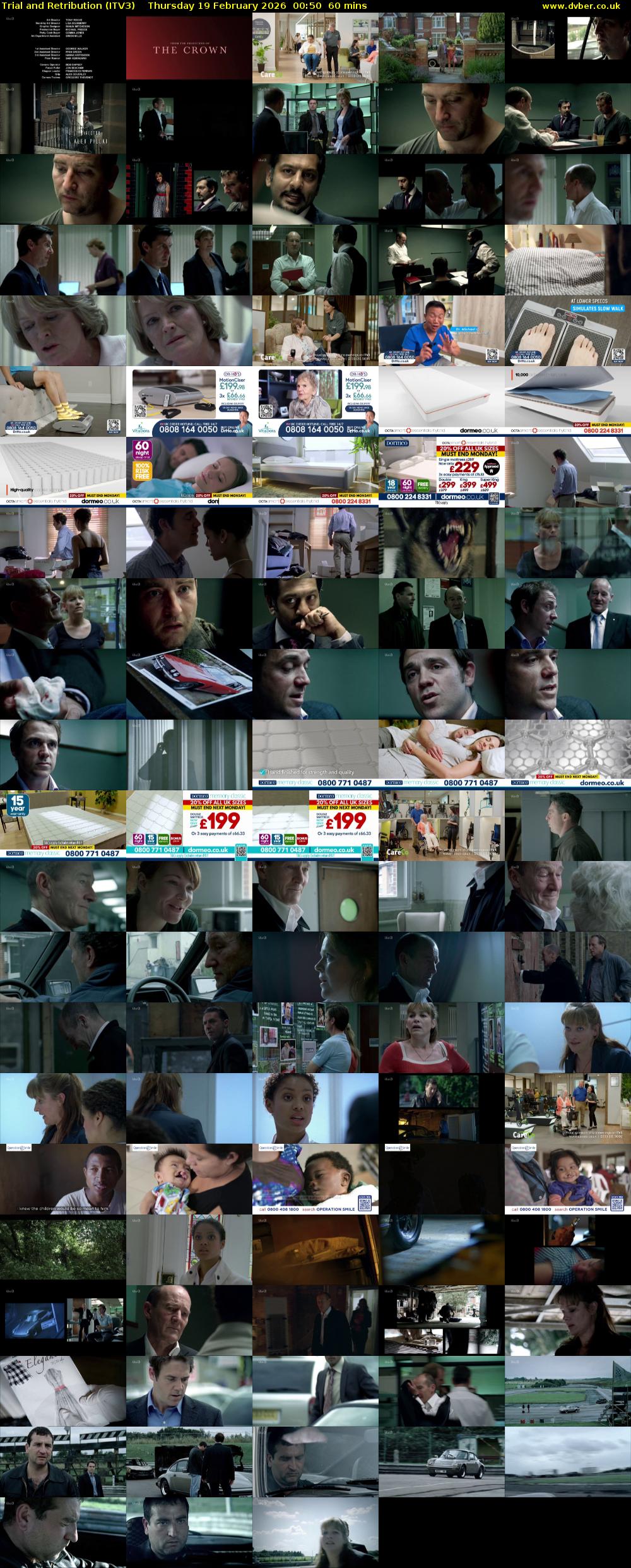 Trial and Retribution (ITV3) Thursday 19 February 2026 00:50 - 01:50