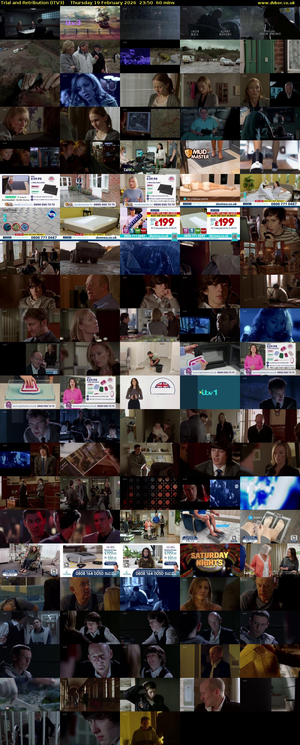 Trial and Retribution (ITV3) Thursday 19 February 2026 23:50 - 00:50