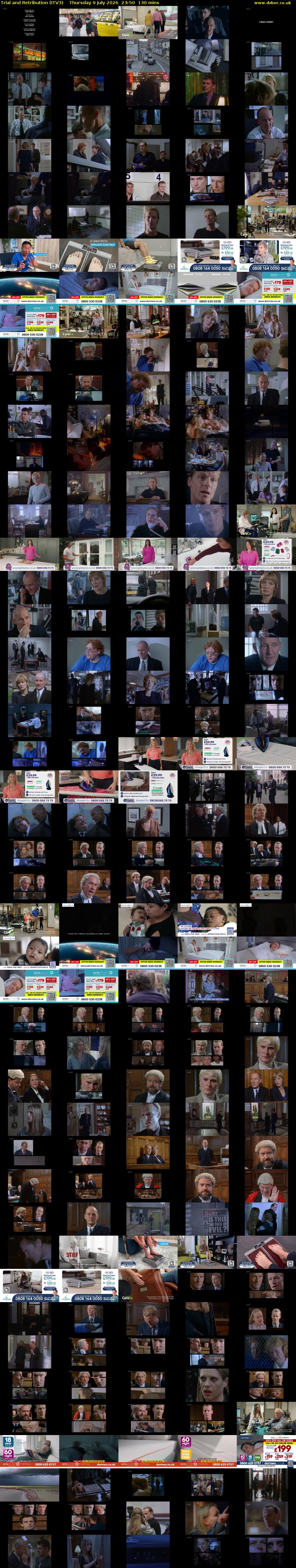 Trial and Retribution (ITV3) Thursday 9 July 2026 23:50 - 02:00