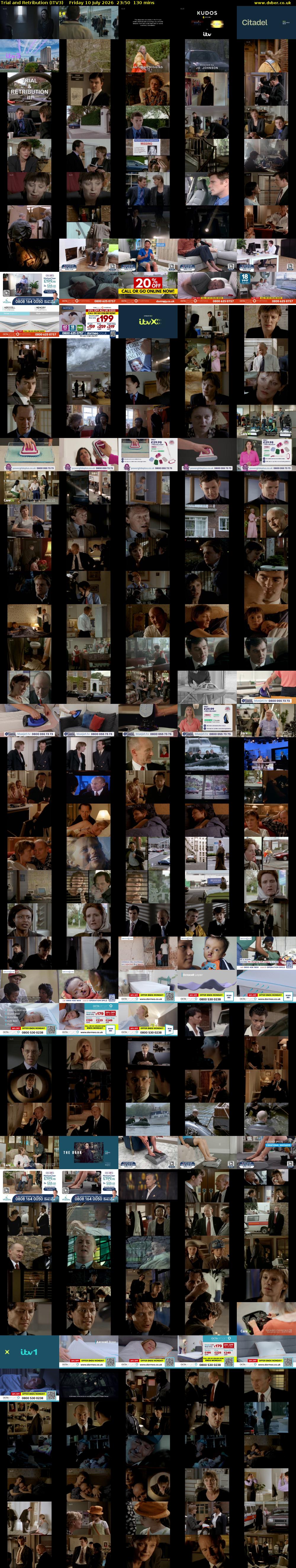Trial and Retribution (ITV3) Friday 10 July 2026 23:50 - 02:00