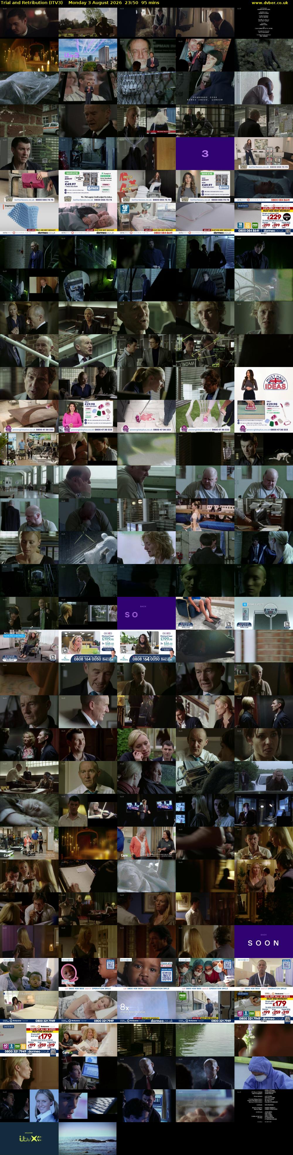 Trial and Retribution (ITV3) Monday 3 August 2026 23:50 - 01:25
