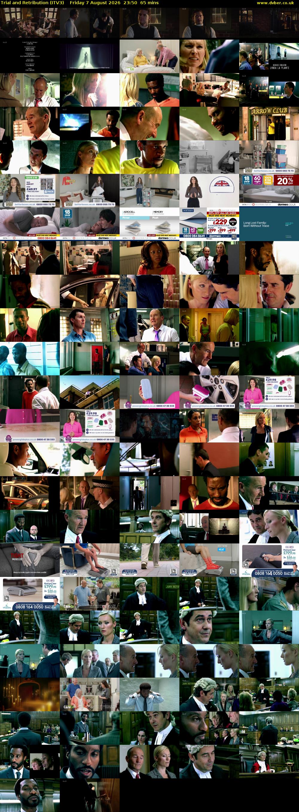Trial and Retribution (ITV3) Friday 7 August 2026 23:50 - 00:55