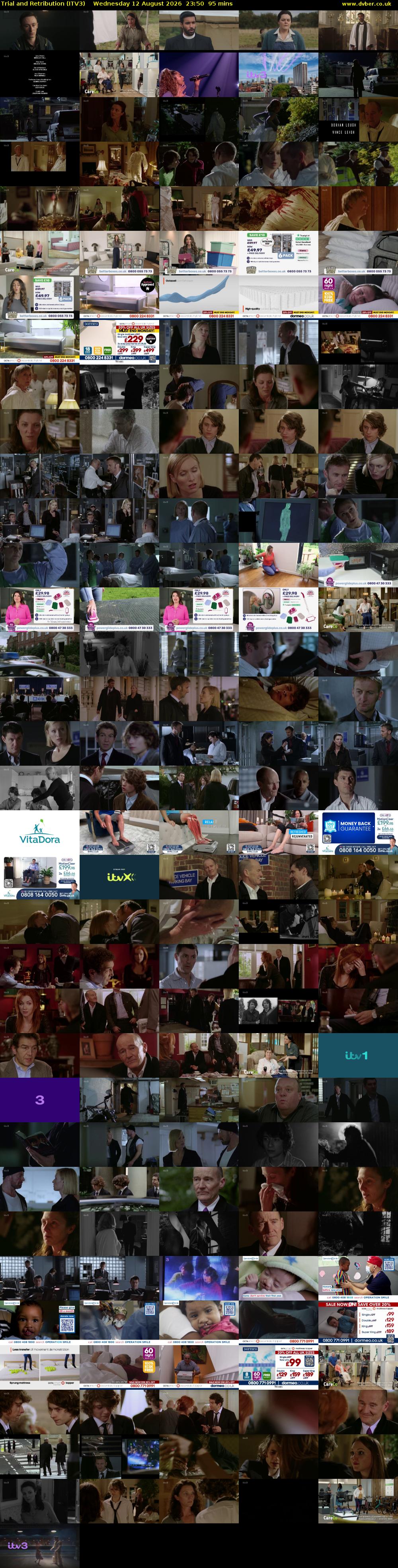 Trial and Retribution (ITV3) Wednesday 12 August 2026 23:50 - 01:25