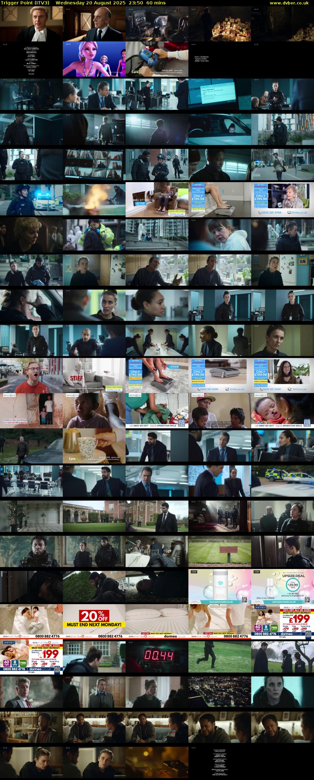 Trigger Point (ITV3) Wednesday 20 August 2025 23:50 - 00:50