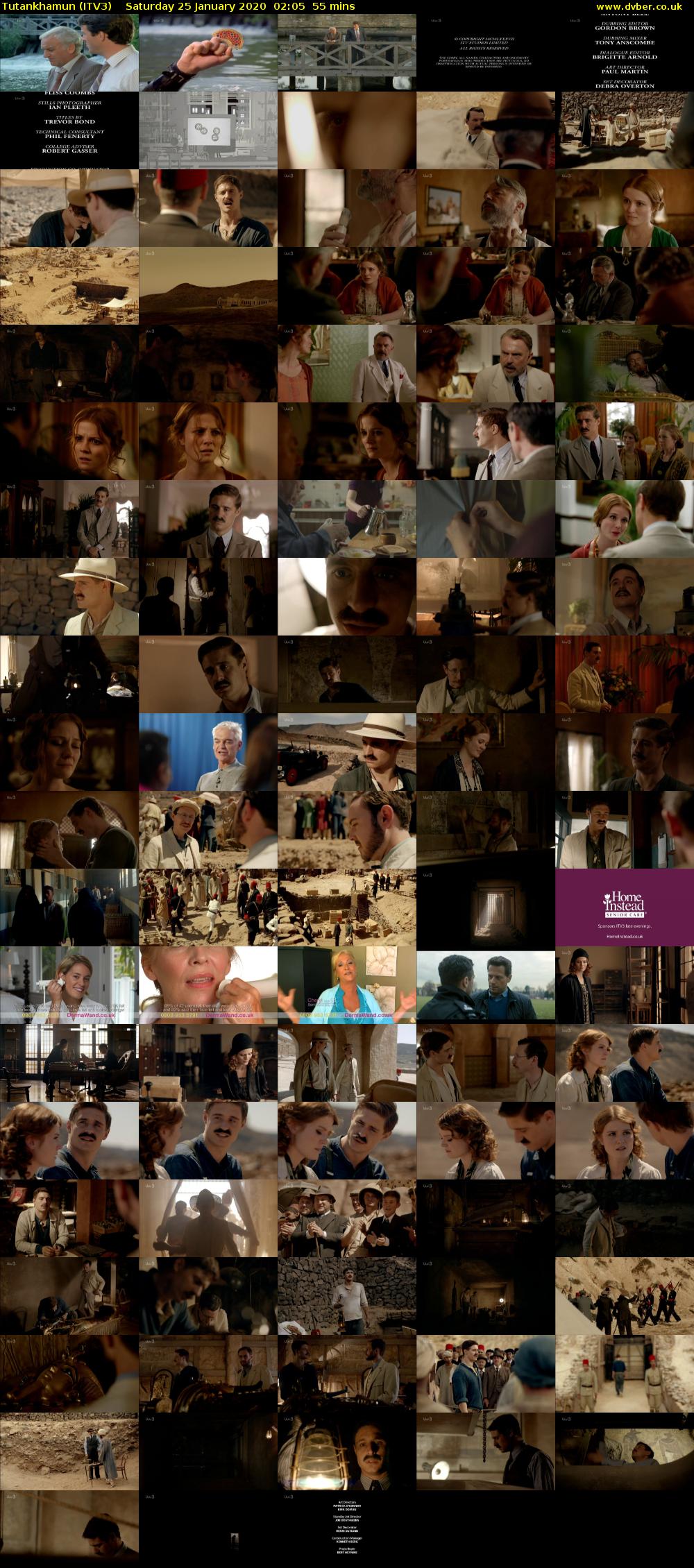 Tutankhamun (ITV3) Saturday 25 January 2020 02:05 - 03:00