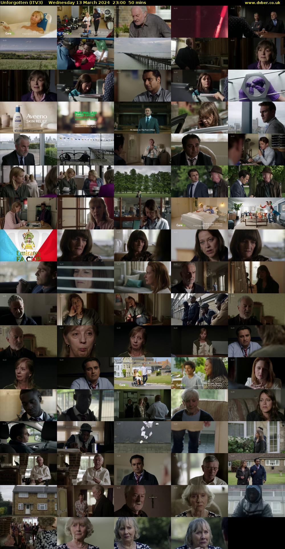Unforgotten (ITV3) Wednesday 13 March 2024 23:00 - 23:50