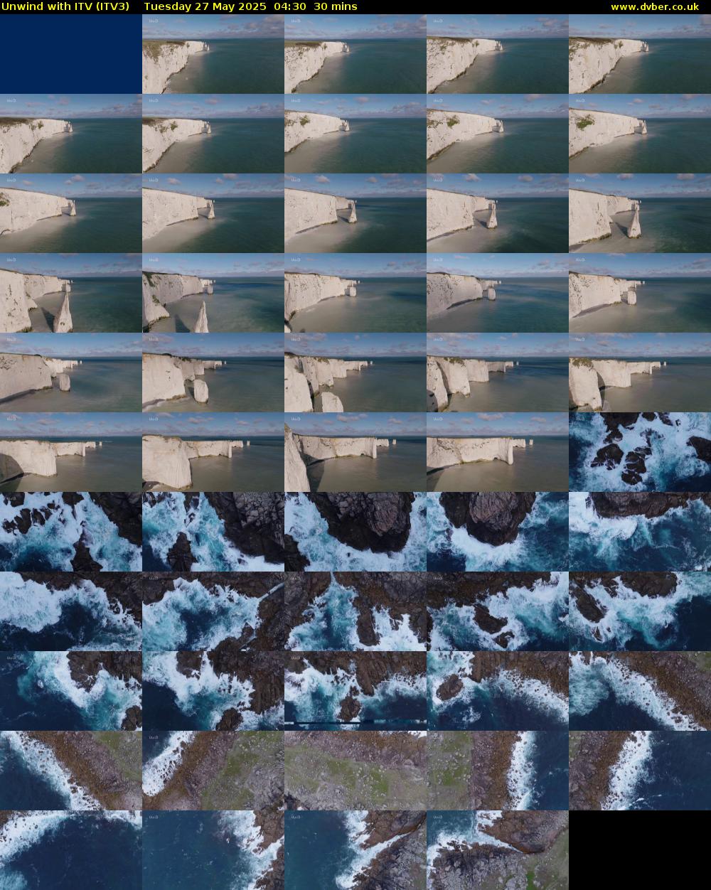 Unwind With ITV (ITV3) Tuesday 27 May 2025 04:30 - 05:00