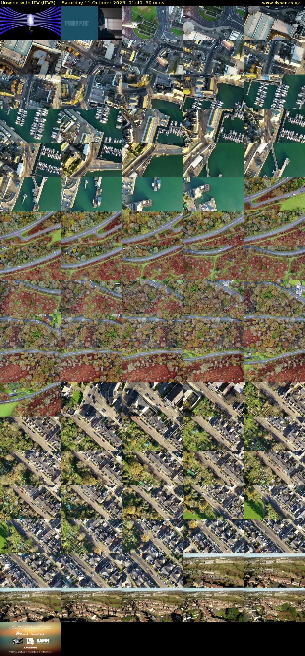 Unwind With ITV (ITV3) Saturday 11 October 2025 01:40 - 02:30