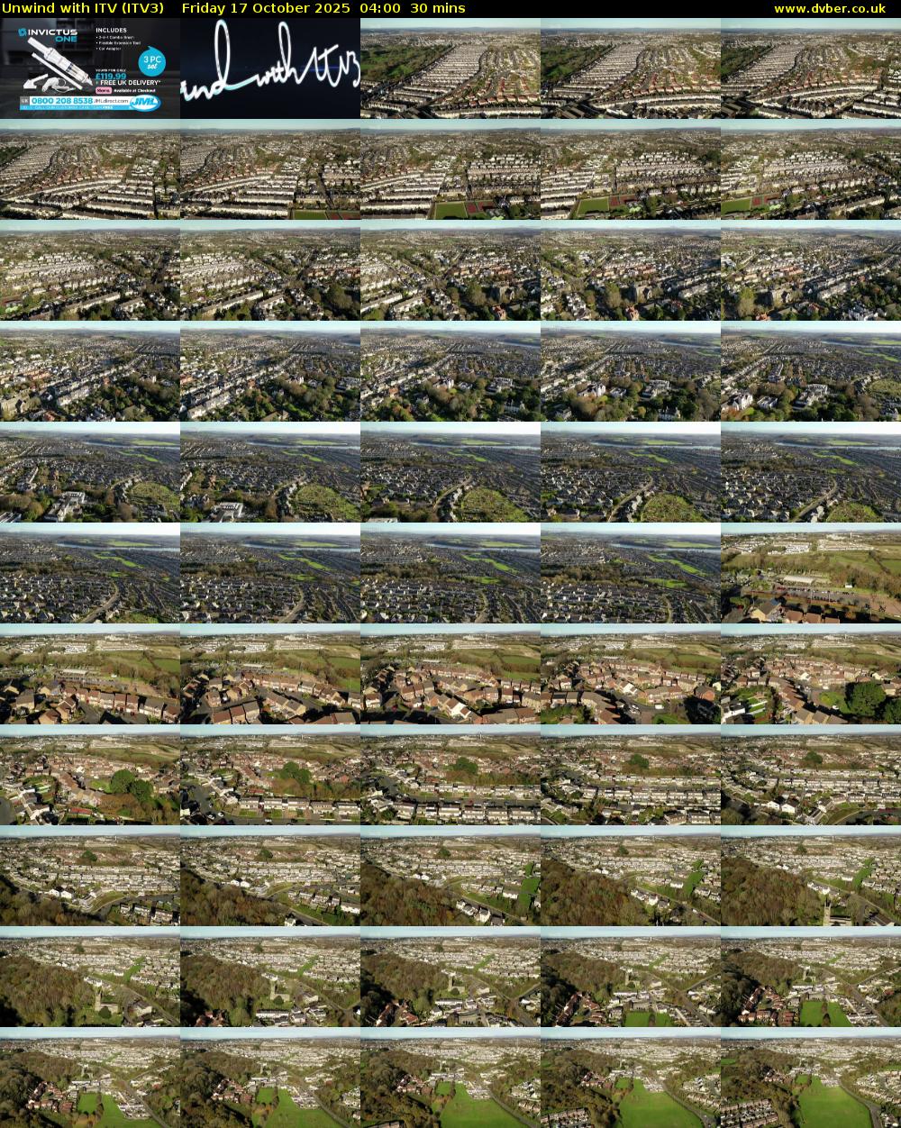 Unwind With ITV (ITV3) Friday 17 October 2025 04:00 - 04:30