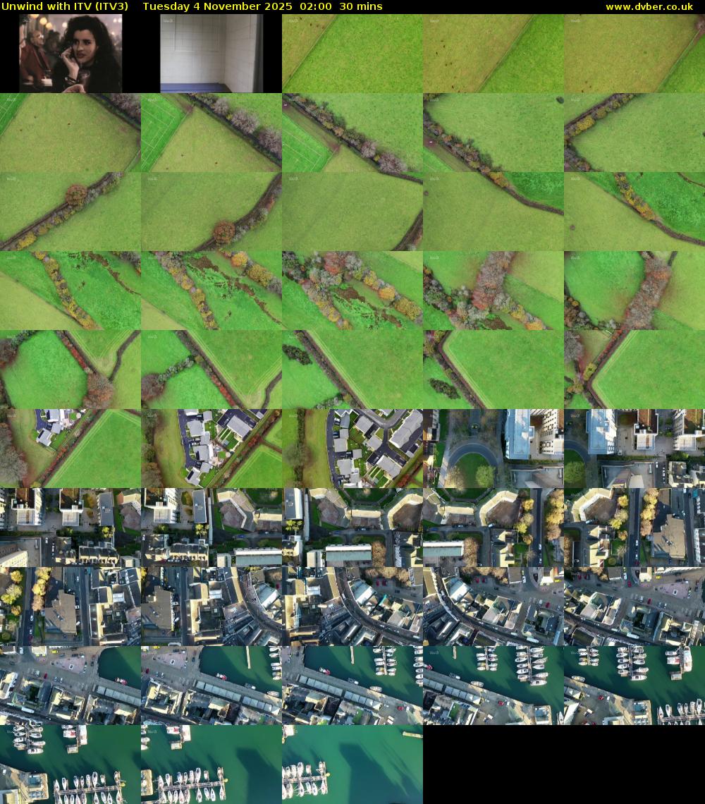 Unwind With ITV (ITV3) Tuesday 4 November 2025 02:00 - 02:30