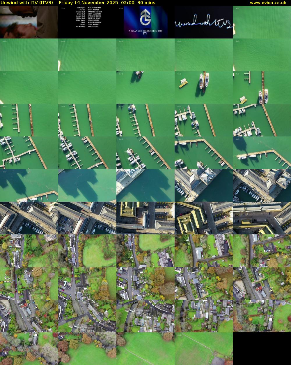 Unwind With ITV (ITV3) Friday 14 November 2025 02:00 - 02:30