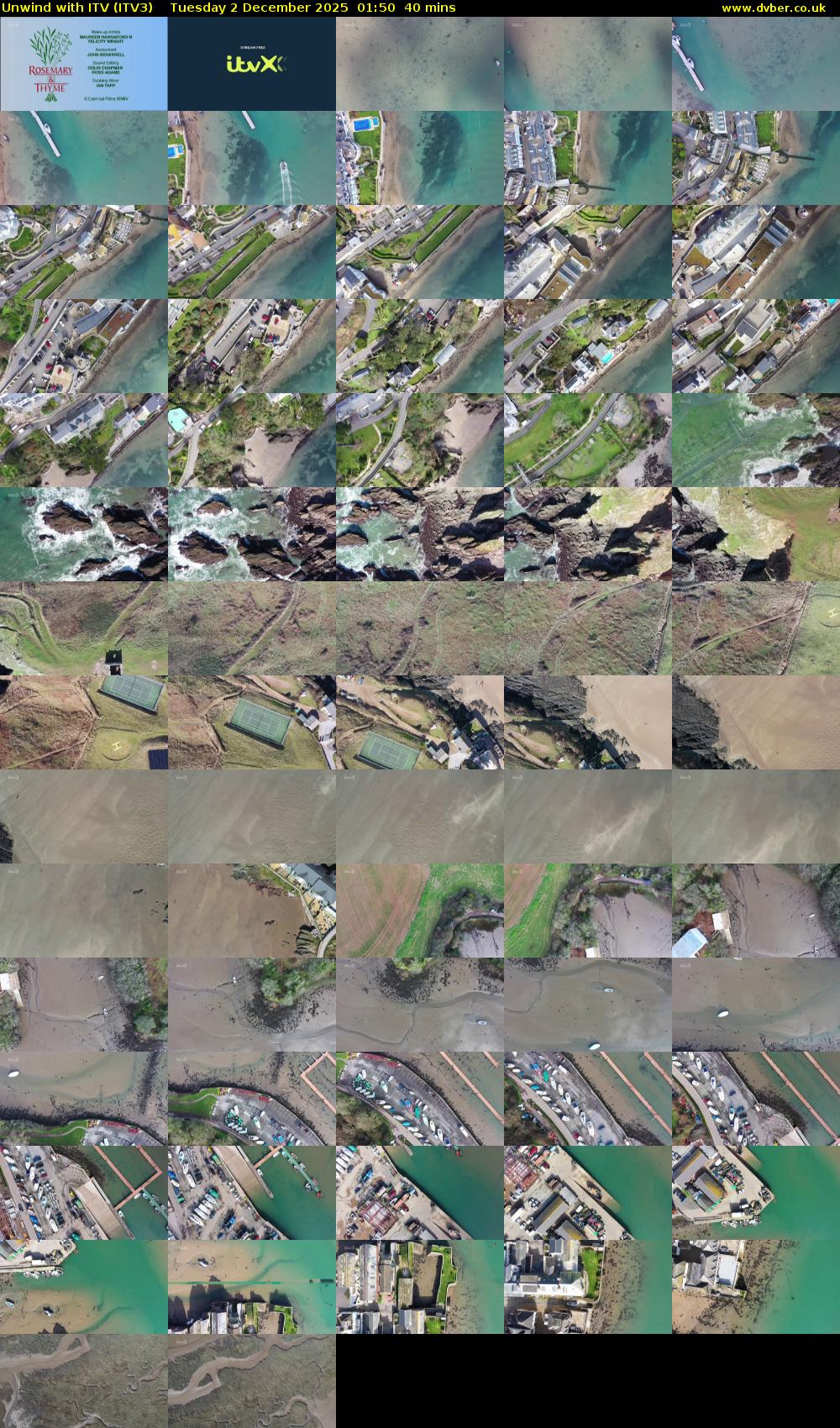 Unwind With ITV (ITV3) Tuesday 2 December 2025 01:50 - 02:30