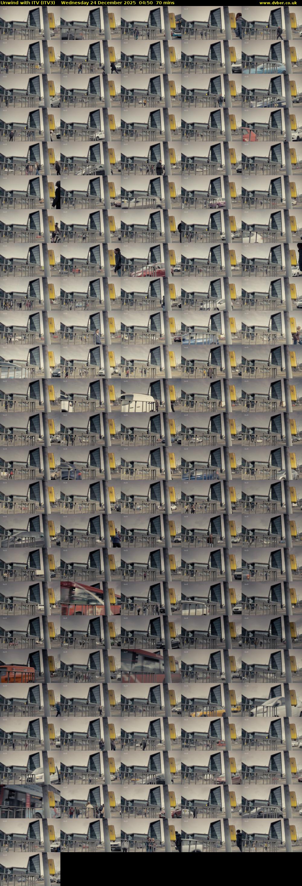 Unwind With ITV (ITV3) Wednesday 24 December 2025 04:50 - 06:00