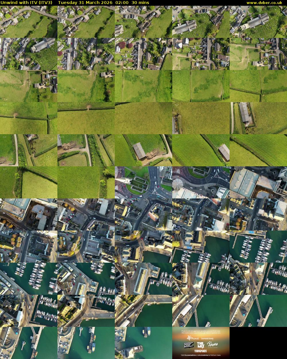 Unwind With ITV (ITV3) Tuesday 31 March 2026 02:00 - 02:30