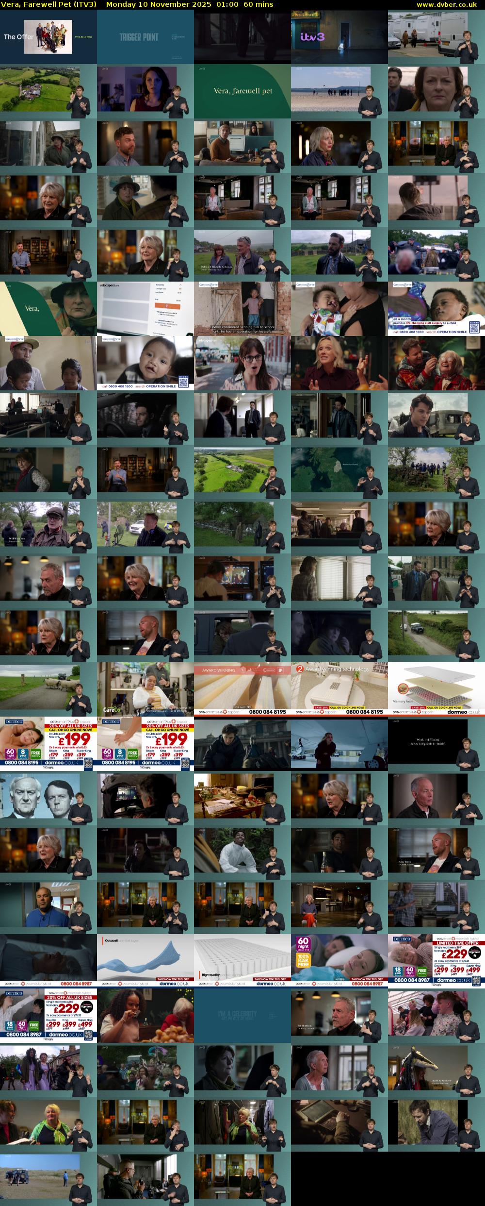 Vera, Farewell Pet (ITV3) Monday 10 November 2025 01:00 - 02:00
