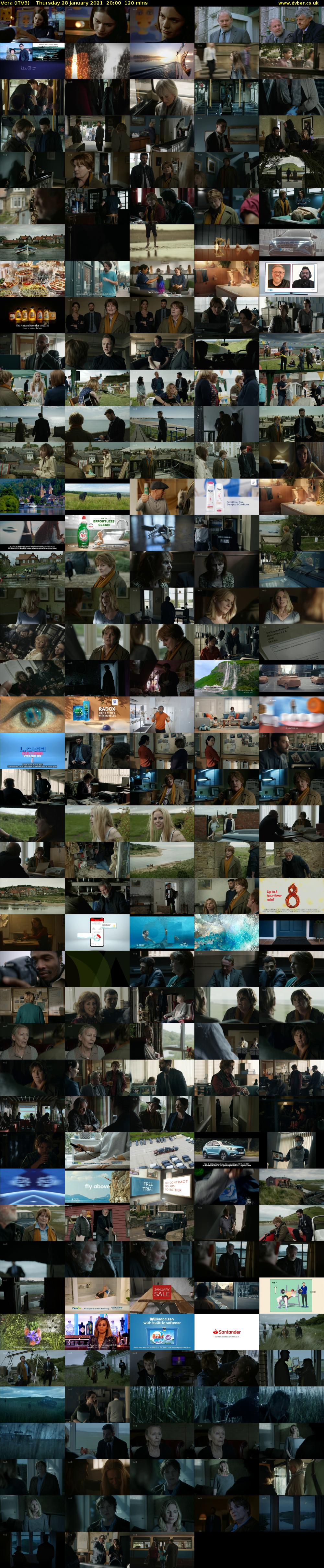 Vera (ITV3) Thursday 28 January 2021 20:00 - 22:00