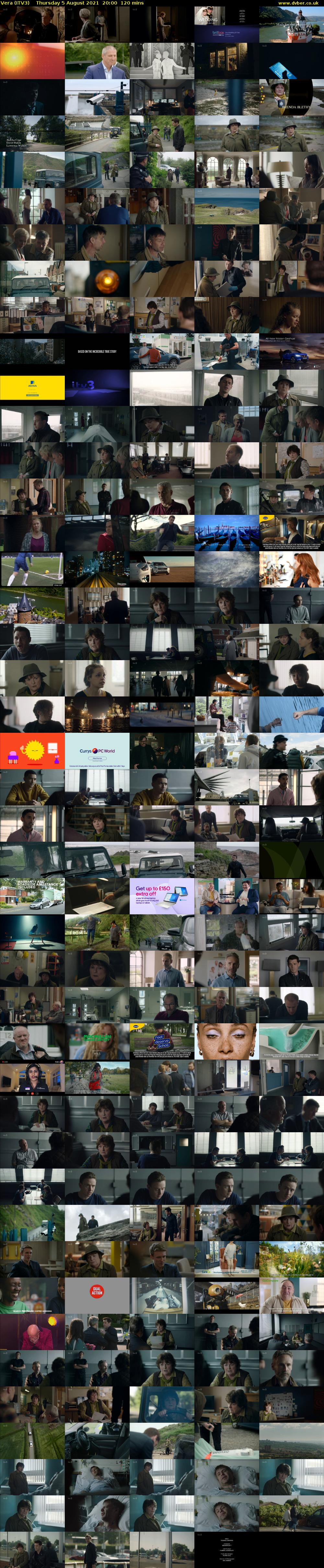 Vera (ITV3) Thursday 5 August 2021 20:00 - 22:00