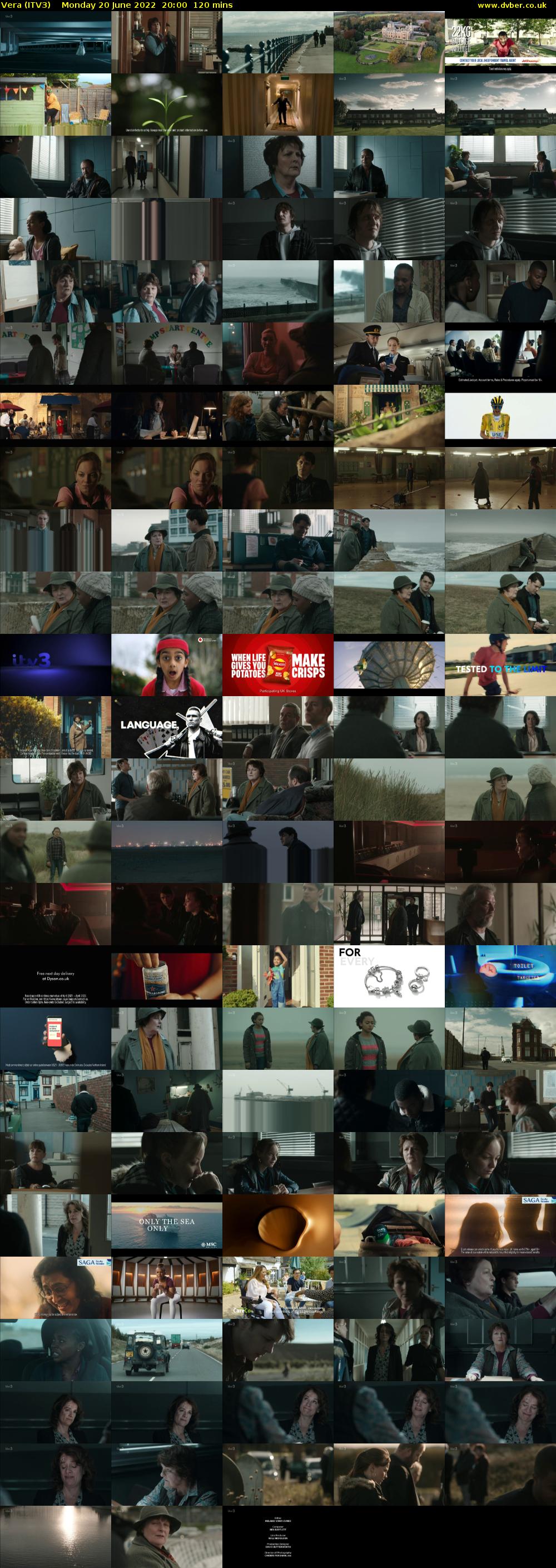 Vera (ITV3) Monday 20 June 2022 20:00 - 22:00