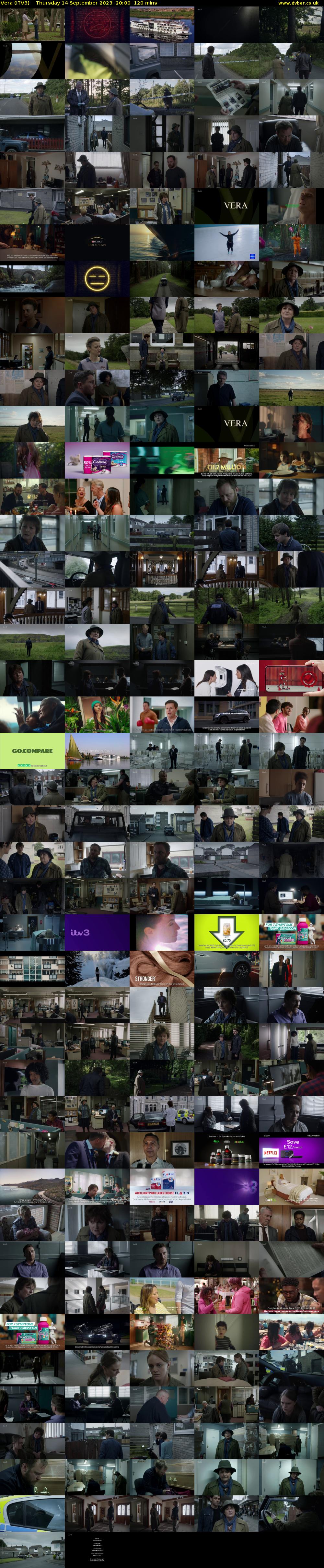 Vera (ITV3) Thursday 14 September 2023 20:00 - 22:00