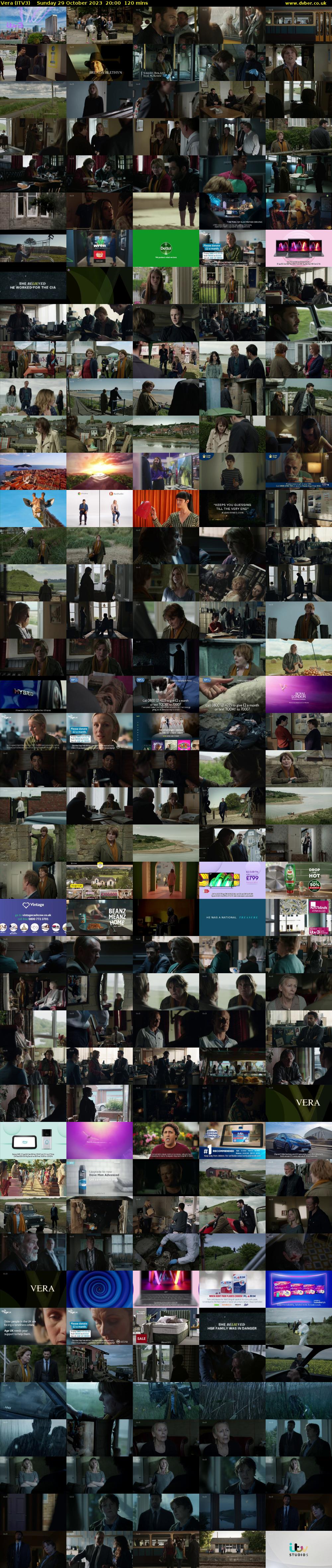 Vera (ITV3) Sunday 29 October 2023 20:00 - 22:00