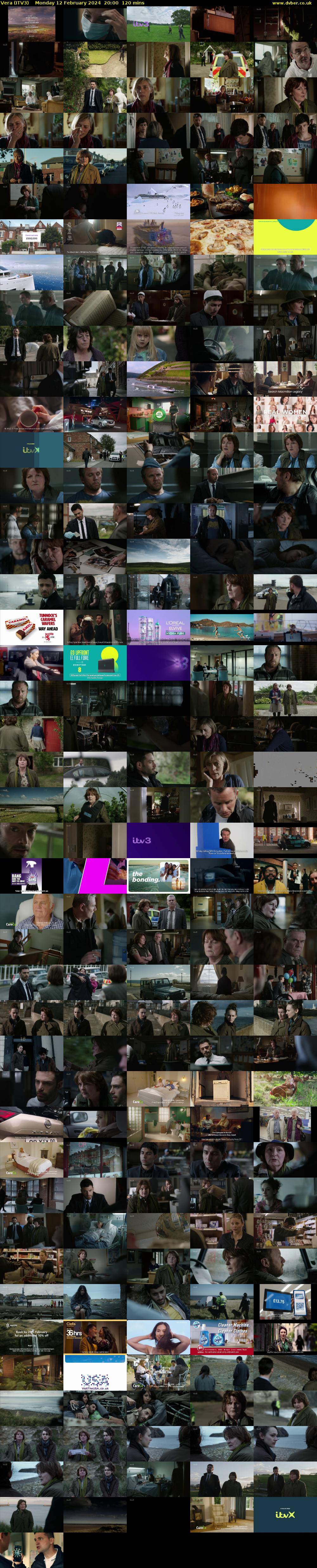 Vera (ITV3) Monday 12 February 2024 20:00 - 22:00